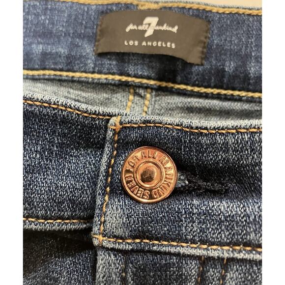 7 For All Mankind Josefina Button Fly Jeans Women’s Size 26 - Picture 9 of 14